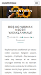 Mobile Screenshot of nilhanfidan.com