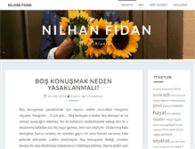 Tablet Screenshot of nilhanfidan.com